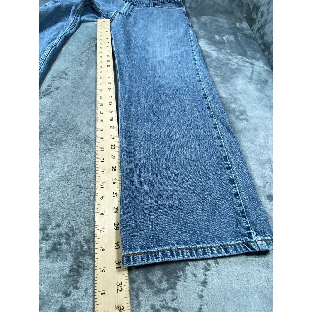 Vintage Levis Jeans Mens 38x32 (Fit 38x31)‎ Blue 569 Loose Wide Baggy Denim Y2K